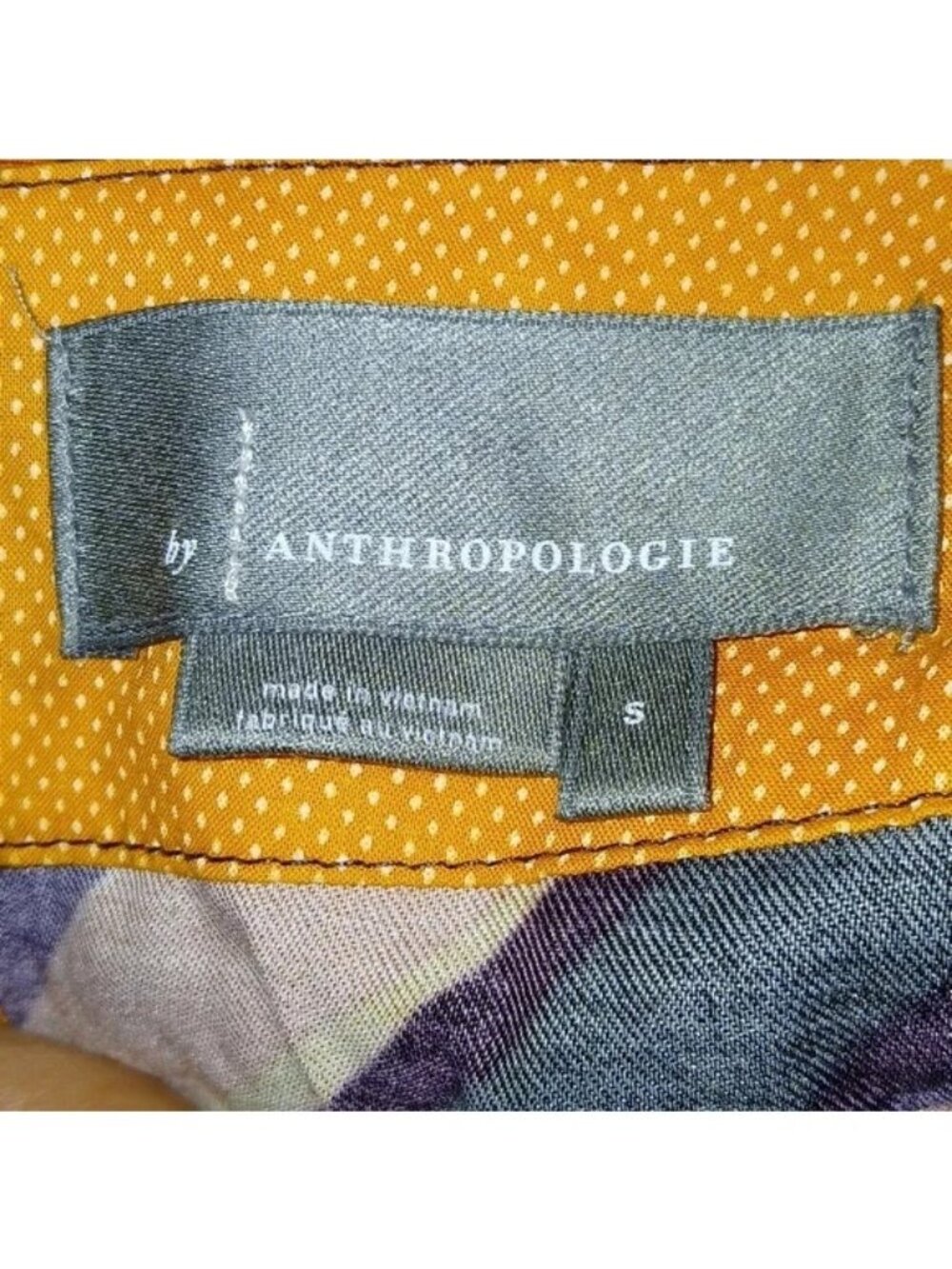 Anthropologie Runi Chevron Midi Dress - Picture 6 of 8